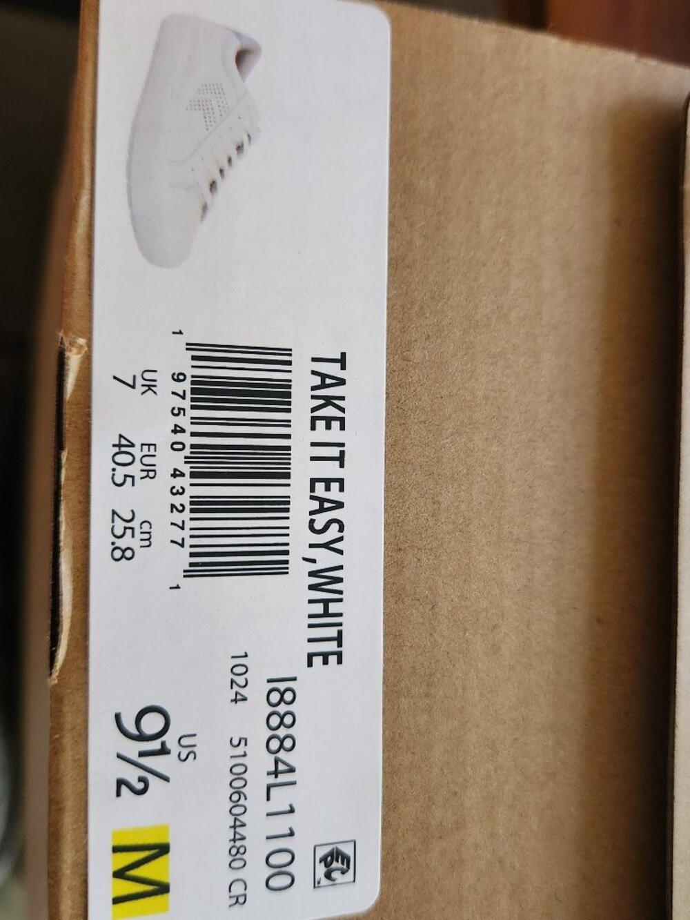 Dr. Scholl's Take it Easy White leather sneakers. NIB. - Picture 3 of 14